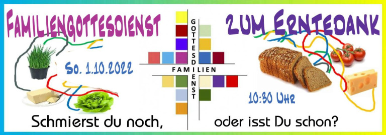 Familiengottesdienst an Erntedank